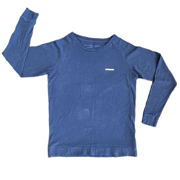 Patagonia Long-Sleeved P-6 Logo Responsibili-Tee Small - Picture 2 of 15